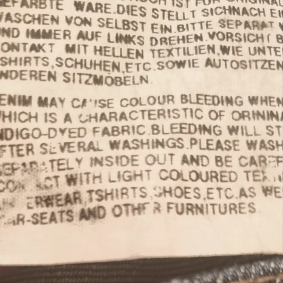 Esprit Collection denim straight leg jean Size 10 - Picture 10 of 11